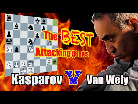 The Best Attacking Games in Chess Kasparov - Van Wely