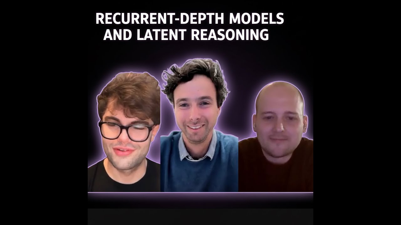 EP13: Recurrent-Depth Models and Latent Reasoning with Jonas Geiping