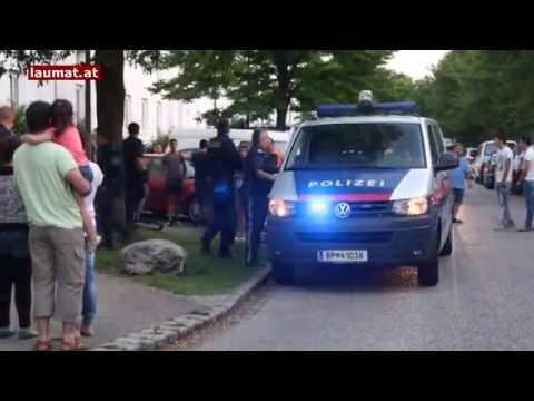 Großeinsatz der Polizei wegen tumultartiger Szenen nach Streit in Otto-Loewi-Siedlung