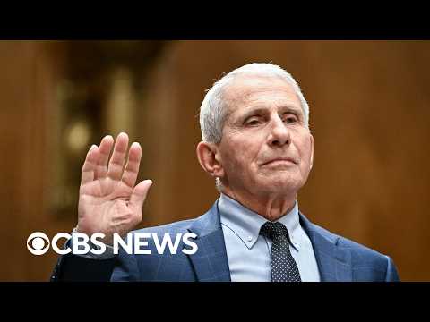 Watch Live: Dr. Anthony Fauci testifies days after Sen. Rand Paul releases COVID diaries | CBS News