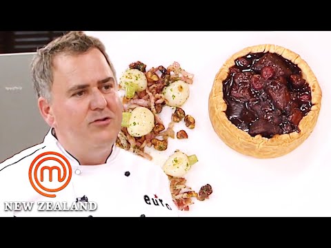How To Cook Game Pie With Bacon | MasterChef New Zealand | MasterChef World