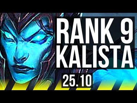 KALISTA & Maokai vs EZREAL & Bard (ADC) | Rank 9 Kalista | EUW Challenger | 25.10