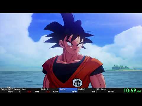 Dragon Ball Z Kakarot Any% World Record Speedrun 3:55:24