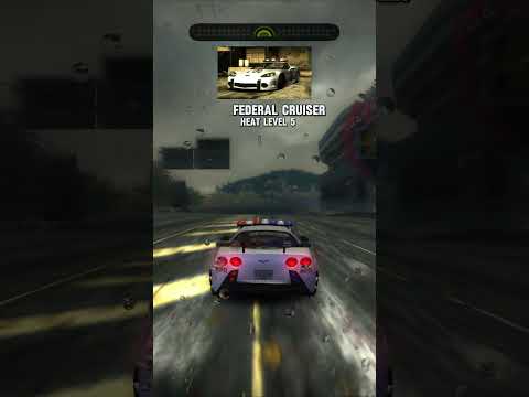 All POLICE CARS In NFS MOST WANTED #shorts #gaming #needforspeed