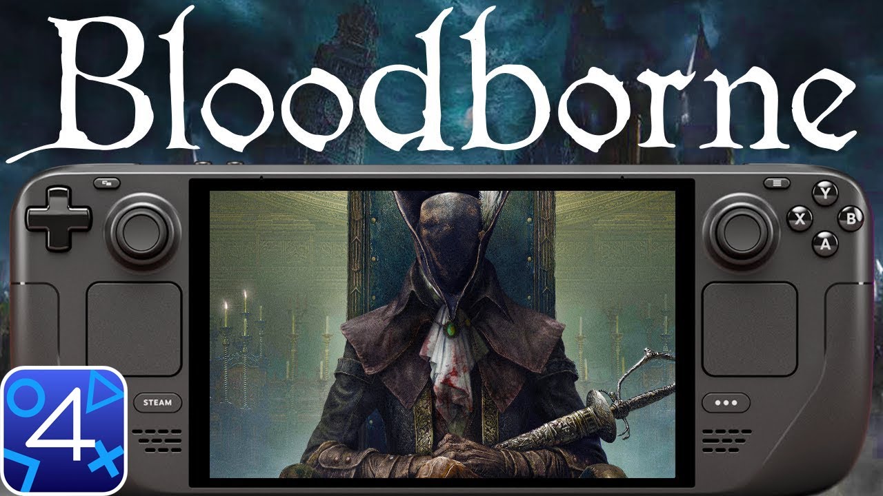 Bloodborne Steam Deck ShadPS4 0.12.6 BIG Performance Boost! - YouTube