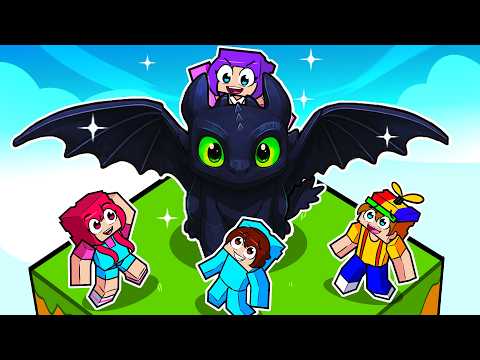 One DRAGON TRAINER I Survived With My Chunk Friends!