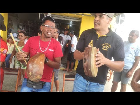 SAMBA NA FEIRA LIVRE DO BRAVO(SERRA PRETA BAHIA) ALEX & NILSON!