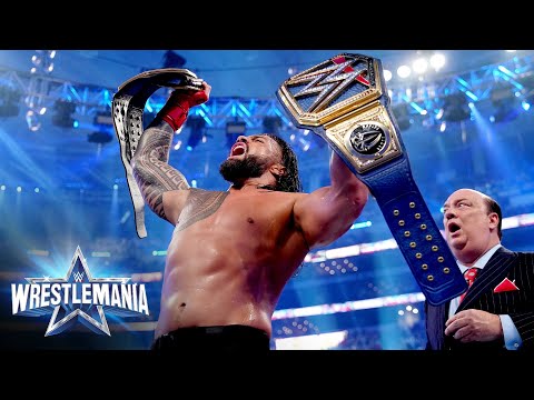 Roman Reigns is the new Undisputed WWE Universal Champion: WrestleMania 38 (WWE Network Exclusive)