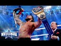 Roman Reigns is the new Undisputed WWE Universal Champion: WrestleMania 38 (WWE Network Exclusive)