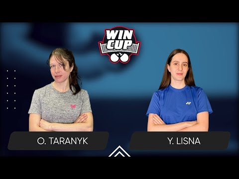 12:45 Olena Taranyk - Yaroslava Lisna 10.03.2025 | WINCUP Women Professional Table  2