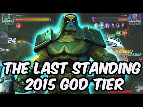 The Original God Tier - Ascended Ronan 6 Star Cheese God Gameplay 2025 - Marvel Contest of Champions