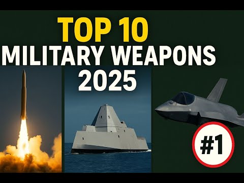 Top 10 Most Powerful Military Weapons in the World (2025 Edition)