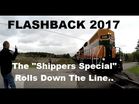 My First E&LS RR "Shippers Special" Passenger Train Chase.. FLASHBACK TO 2017! | Jason Asselin
