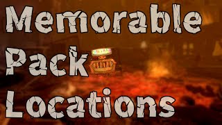The Most Memorable Pack Locations