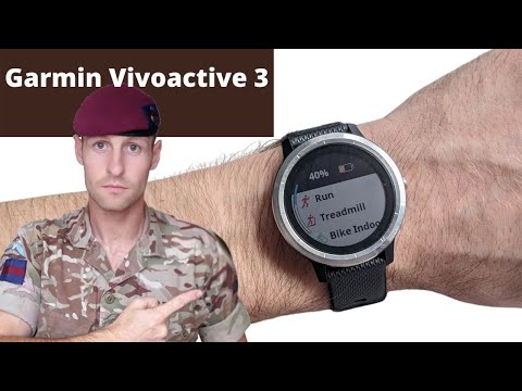 British Army Soldier Reviews GARMIN Vivoactive 3| Fitness Tracker Smart Watch