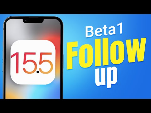 iOS 15.5 Beta 1 (More Details) & iOS 15.5 Beta 2 Release Date!