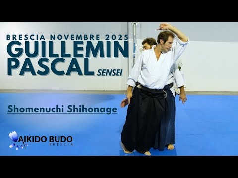 Pascal Guillemin: seminar in Brescia November 25 - Shomenuchi Shihonage