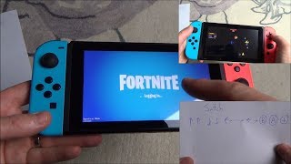 Nintendo Switch : Fortnite SECRET Mini Game Space Invaders