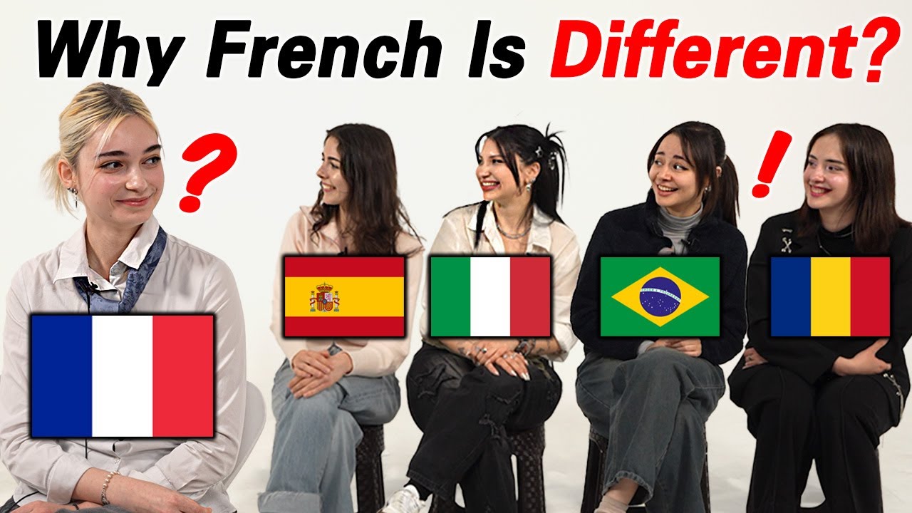Why French is So Different With Other Romance Language? Word Difference Between 5 Countries!