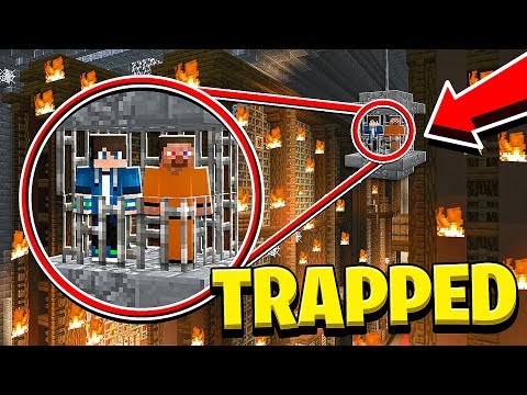 We Are TRAPPED in the LOST LIBRARY in Minecraft! (Scary Survival EP68)