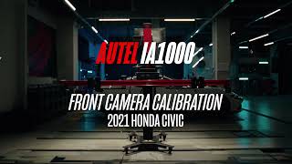 How to Calibrate Front Camera ADAS on on a 2021 Honda Civic | Autel IA1000 Complete Tutorial