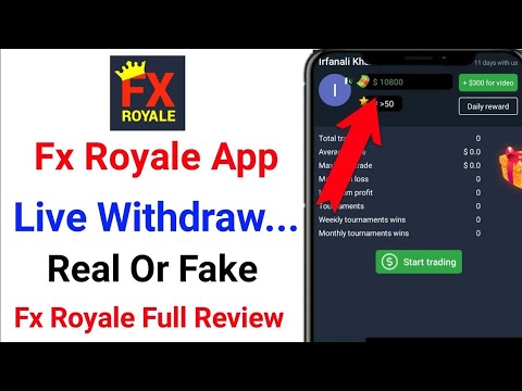 Forex Royale Cash out |Forex Royale app real or fake | FX Royale payment proof | Fx Royale app