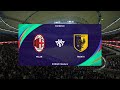 AC Milan vs Trento (09/08/2023) Club Friendlies PES 2021