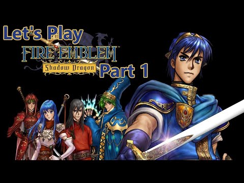Darkness Rises. A Hero Runs [Let's Play Fire Emblem: Shadow Dragon Part 1]