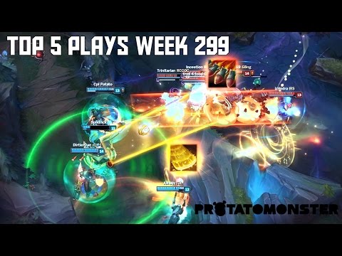 League of Legends Top 5 Plays Week 299 | Master Fiora OP (Pentakill) & Best Ultimate Synergy
