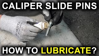 How To Lubricate Caliper Slide Pins When You Replace Brakes? Prevent Uneven Brake Pad Wear!