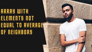 YouTube video 'Array With Elements Not Equal to Average of Neighbors | Weekly Contest 254'