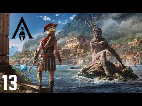 Assassin's Creed Odyssey Gameplay Walkthrough PS4 PRO Part 13 Escape From Athens