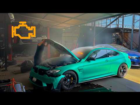 😱 Something's wrong with my BMW M4… it ended up in the shop | SERGIOCARVALLO99