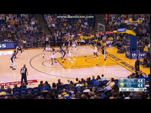 Nikola Jokic 3-pointer - Golden State Warriors vs. Denver Nuggets - Preseason 30/09/2017