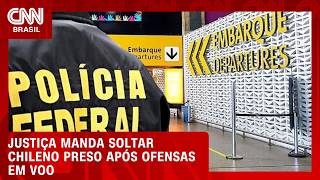 Vídeo: Justiça manda soltar chileno preso após ofensas racistas e homofóbicas em voo da Latam | CNN AGORA
