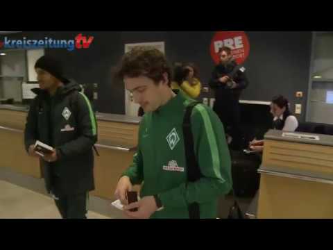 Werder Trainingslager: Impressionen der Abreise