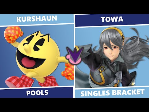 Braced's Bday Bracket: Pools - Kurshaun (Pac-Man) Vs Towa (Corrin) SSBU Singles