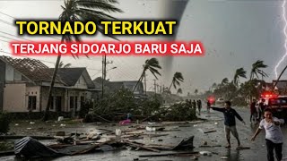 Download lagu Sidoarjo Diterjang Amukan Angin: Ratusan Rumah Rusak, Warga Panik Berlarian di Tengah Hujan Deras mp3