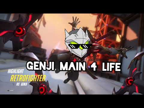 Confidential liar (Overwatch moments) genji main 4 life