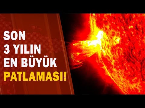 Son 3 Yılın En Büyük Güneş Patlaması! / A Haber | A Haber
