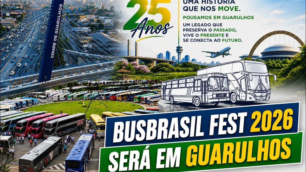 BUSBRASIL FEST 2026 TEM LOCAL E DATA DEFINIDOS