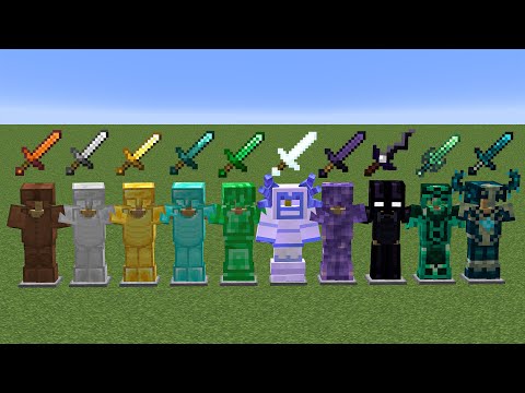 All of your All Minecraft Armors questions in 8.00 minutes...