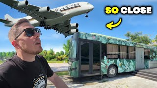 This Airport Bus Hotel is INSANE!