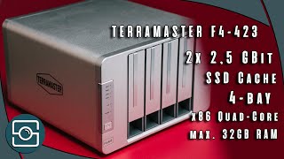 Überzeugendes 4-Bay NAS mit 2,5 Gbit/s! TerraMaster F4-423 im Review