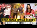 Salman Khan Aishwarya Rai Akshay Kumar Katrina Kaif Jacqueline S FUN Christmas Celebration
