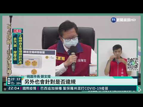 2機師自主管理期趴趴走 去汽旅.按摩店