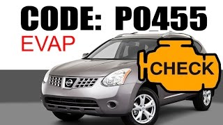 NISSAN P0455 Vent Control Valve CHECK ENGINE LIGHT