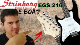 Video thumbnail for Guitarra Strinberg EGS 216, review! by Rafael black studio