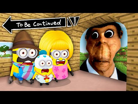 We Found Obunga at 3:00 AM - minions in minecraft vs Paw Patrol - Gameplay Animation