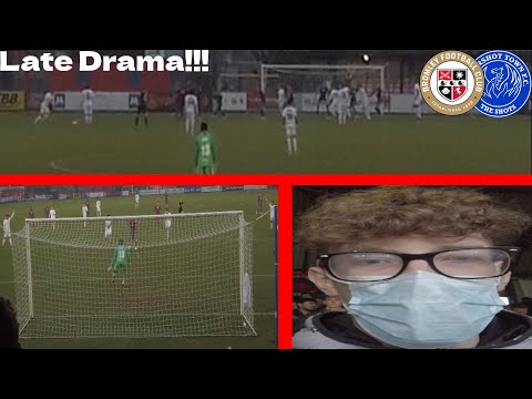 Late Screamer at Aldershot VS Bromley (FA Trophy)